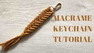 A DIY Macrame Keychain Tutorial: Easy and Beginner-friendly - Fish & Bull