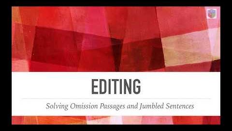 Editing - English - Class VI|VII|VIII - Police DAV Public School Jalandhar