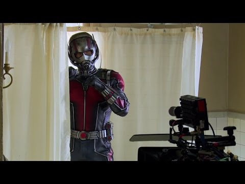 Ant-Man Behind The Scenes Footage