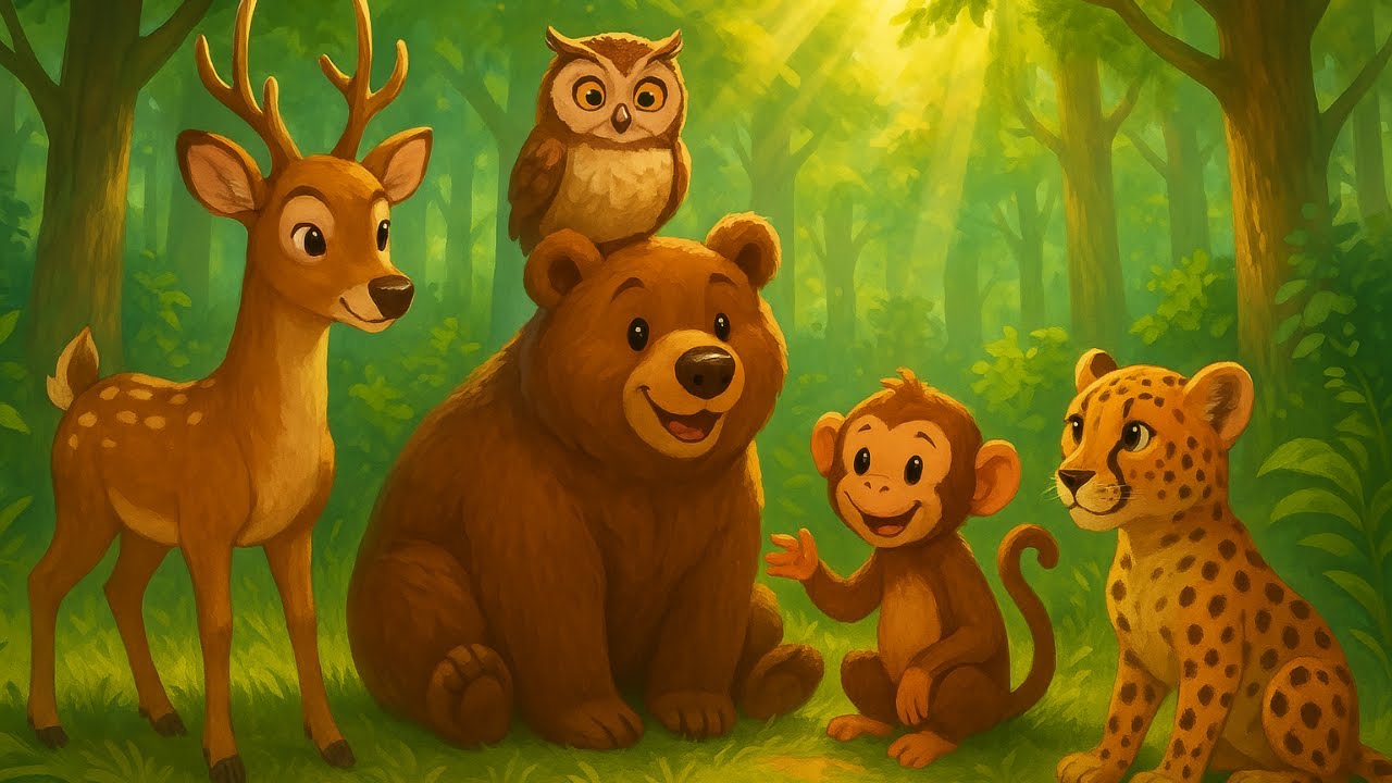 Forest Animals for Kids - Discover & Explore Amazing Wildlife!