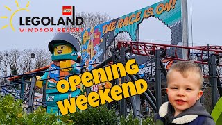 LEGOLAND OPENING WEEKEND | SH1T ON BY A BIRD | RIDE EVACUATION | MINIFIGURE SPEEDWAY