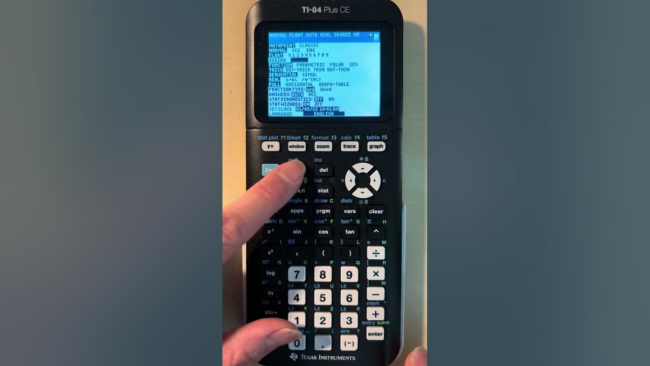 ti-84-graphing-calculator-radians-to-degree-mode-youtube