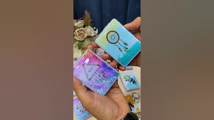 Pocket Mirror Keychain  #unboxing