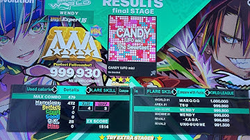 (DDR/跳舞機）Candy (UFO mix) LV 15 999,930 PFC