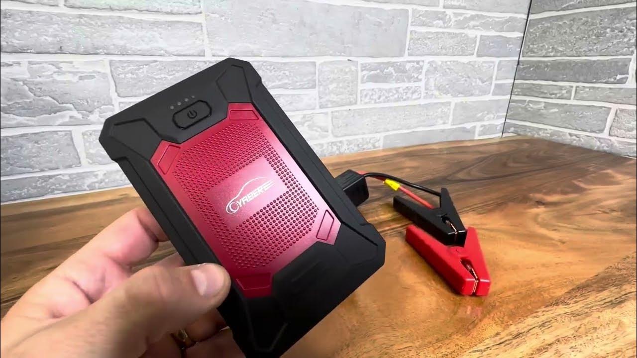 YABER Car Jump Starter 1500A Portable Car Battery Jump Starter Review