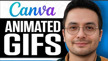 How To Create Animated GIFs In Canva  -2025  |   Simple Tutorial