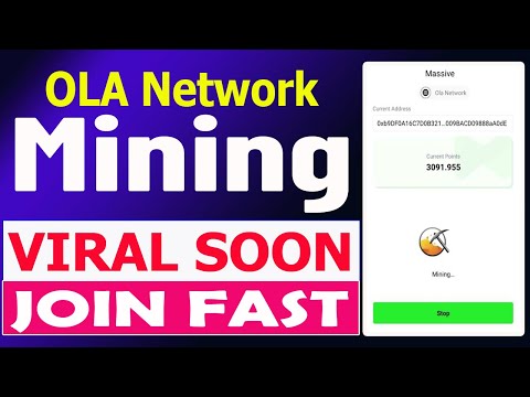 OLA Network Mining START | Don't Miss Blockchain Project