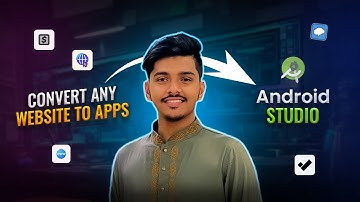 how to convert website to app android studio tutorial - Coder Host BD