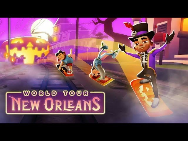 🔵 Subway Surfers New Orleans 2018 in VR 360 - Halloween Edition 🎃 