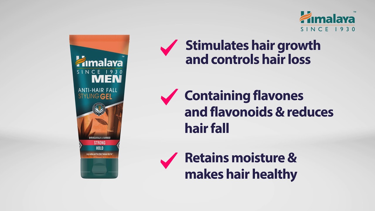 himalaya anti hair fall styling gel