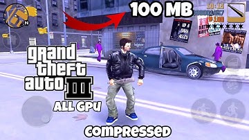 [100MB] Download Gta 3 LIte Highly Compressed For Android | How To Download Gta 3 Lite On Android