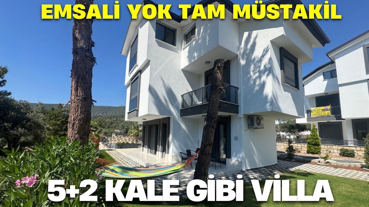 Didim Akbük'te Kendinizi Çok Özel Hissediceğiniz Müstakil Kocaman Villa