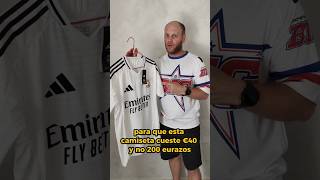 ¿La COPIA PERFECTA? Camiseta REAL MADRID 24/25 🤯👌 #shorts #realmadrid #futbol