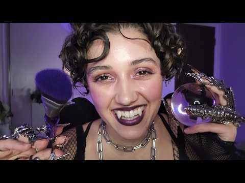 ASMR Sleep Paralysis Demon Lulls You to Sleep (cleansing, tapping, affirmations, personal attention)