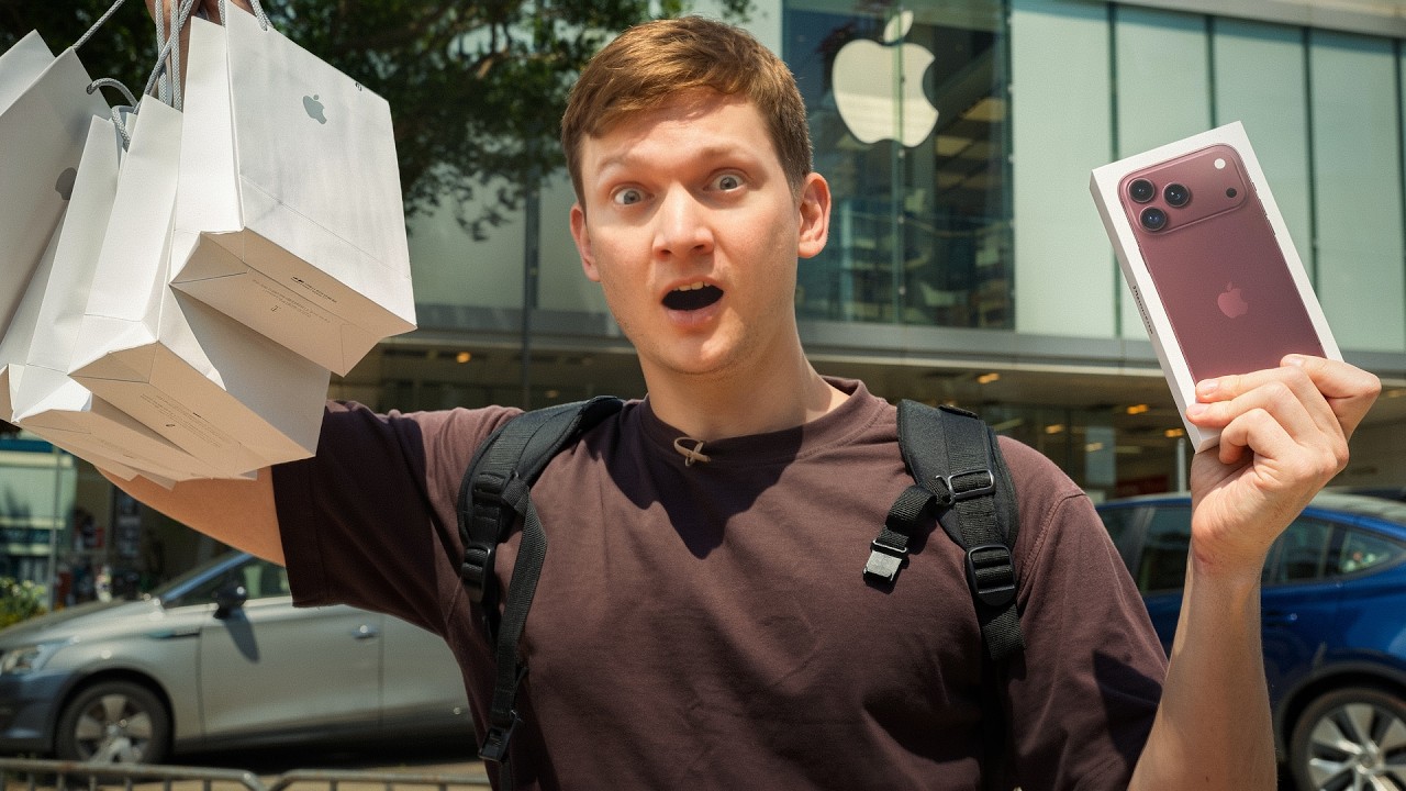 Я полетел в другую страну за IPHONE 18 PRO MAX! Получил… — Transcript