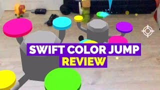 Swift Color Jump Review - Color-matching AR Arcade Game (iOS) screenshot 2