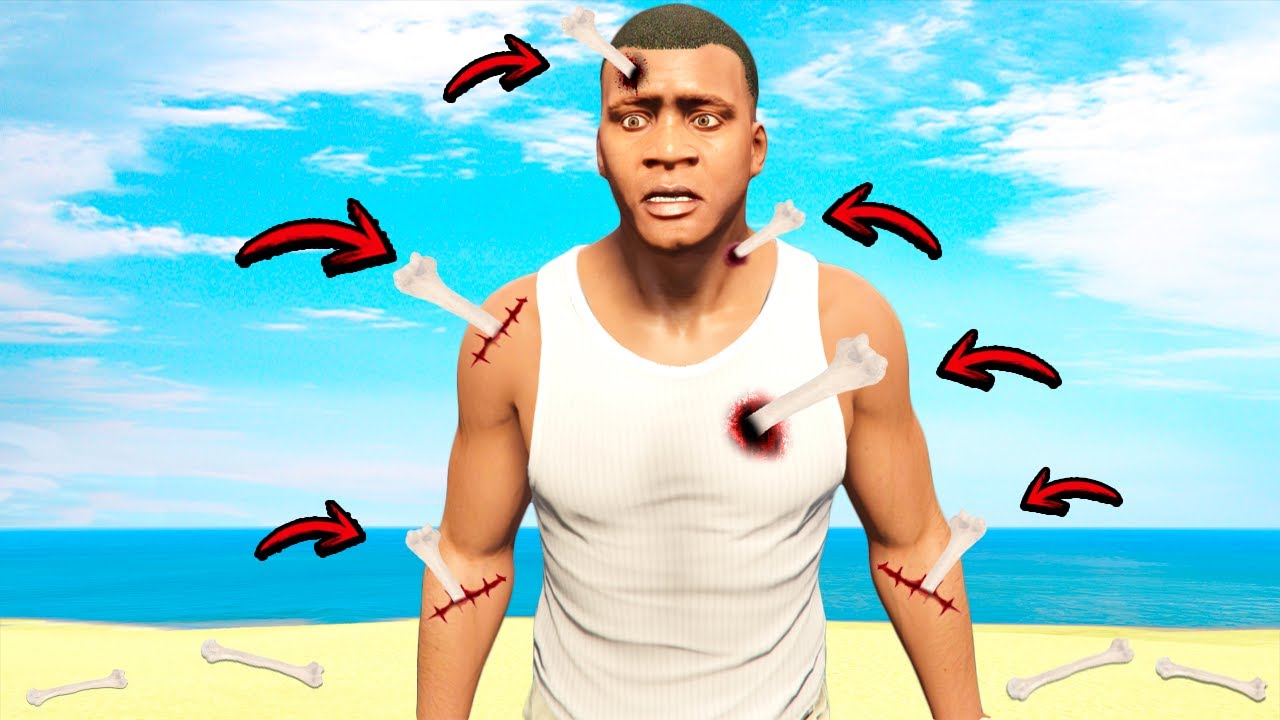 Breaking EVERY BONE in GTA 5