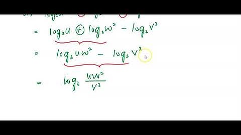 Tutorial: 1.3 Logarithms (Q7)