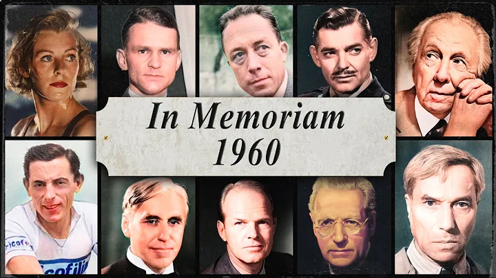 In Memoriam 1960: Famous Faces We Lost in 1960