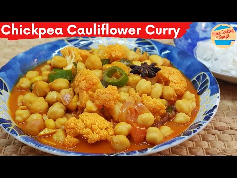 Chickpea and Cauliflower Curry