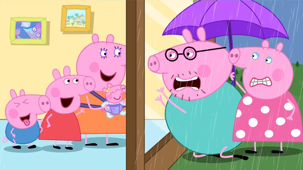 Daddy Pig LEFT the Mummy Pig ? -  Peppa Funny Animation