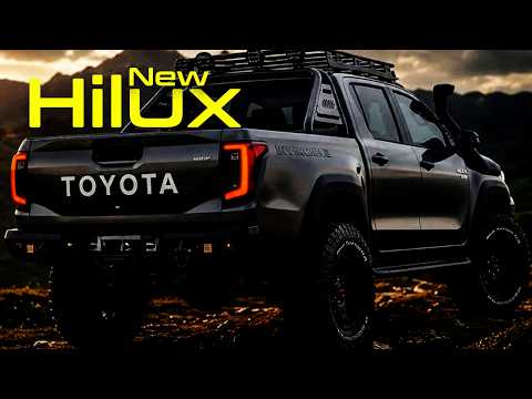 ALL-New 2026 Toyota HILUX - SUPER Black PREMIUM Truck