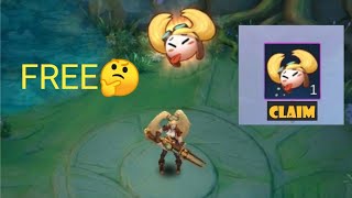 How to get free emote in Mobile legend 2021 trick