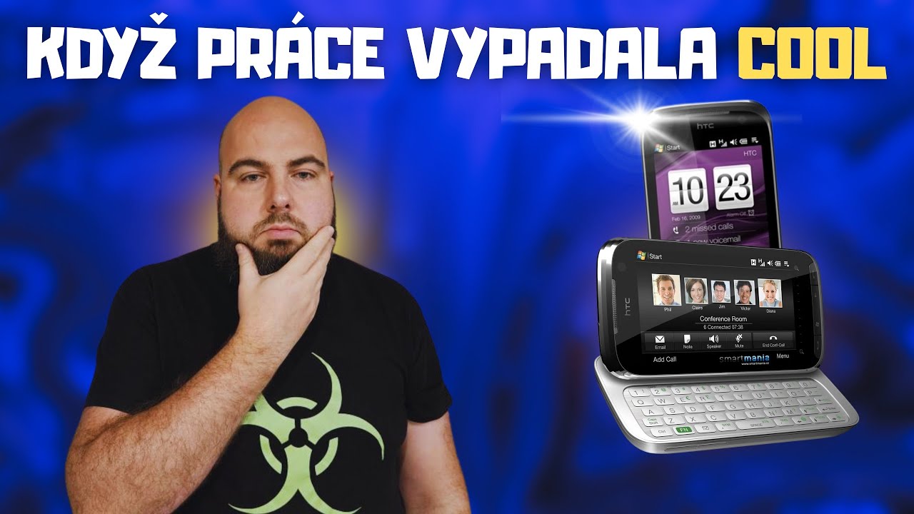 HTC Touch pro 2 - Kryž práce vypadala cool