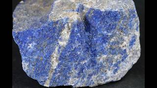 ラピスラズリ　原石　147g ラピスラズリ (瑠璃) 原石 118g / Lapis Lazuli - YouTube