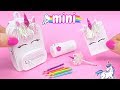 DIY MINI ÚTILES ESCOLARES de UNICORNIO que SÍ FUNCIONAN!