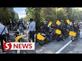 307 summonses issued to motorcycle convoy near Tanjung Malim