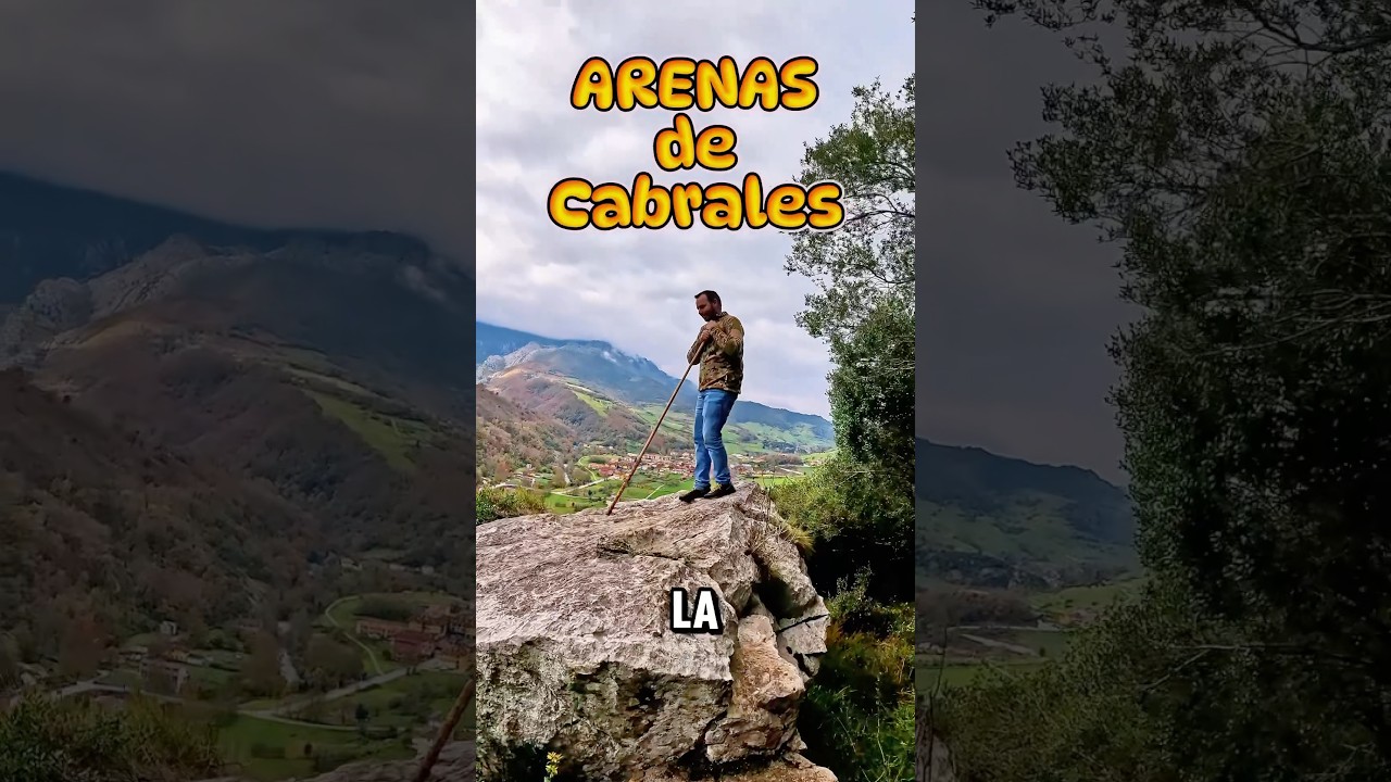 Iyan nos explica por qué se llama Arenas de Cabrales #pueblos #rural #mirador #asturias