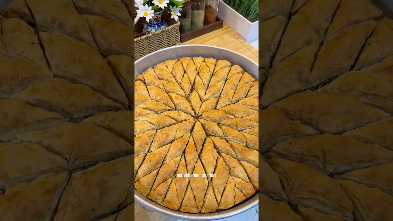 El açması kolay baklava tarifi yorumda👌#baklavatarifi #elaçmasıbaklava #baklava #tarif