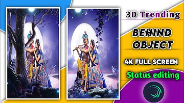 3D Trending Moving Status Video Editing || Alight motion 4K full screen status video editing 2021.