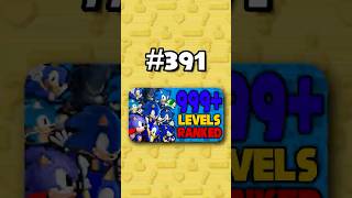 Number 391 - Ranking ALL 999+ Sonic Levels from Worst to Best #sonicthehedgehog