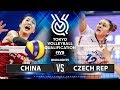 China vs Czech Republic | Highlights | Women's Volleyball Olympic Qualifying Tournament 2019