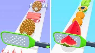 Perfect Slices! Very Satisfying and Relaxing ASMR Slicing Gameplay Video