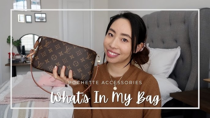 WHAT'S IN MY BAG 2023  LOUIS VUITTON POCHETTE ACCESOIRES 