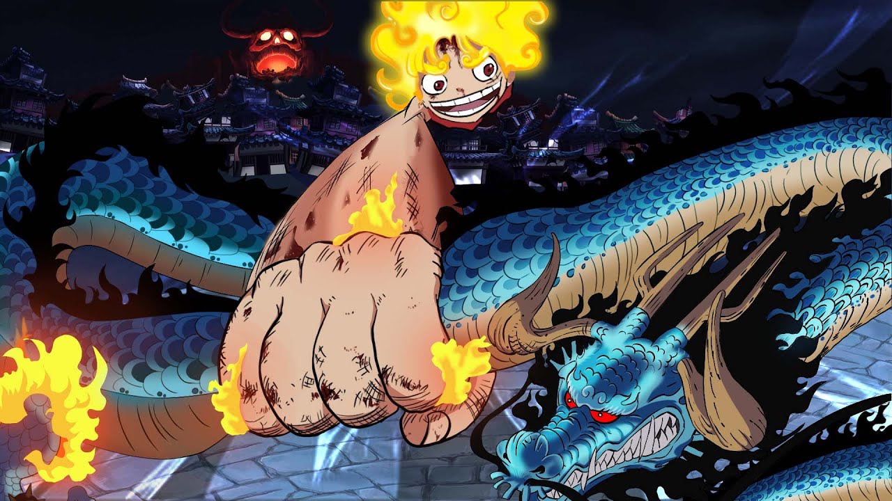 One Piece Chapter 1045 – Luffy VS Kaido: Gear Five