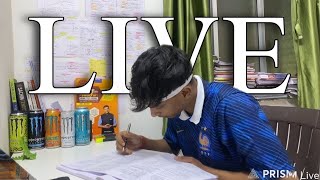 "THE LAST SESSION BEFORE NEET " study with me Live🫀| Mocks,No Sound #neet2026