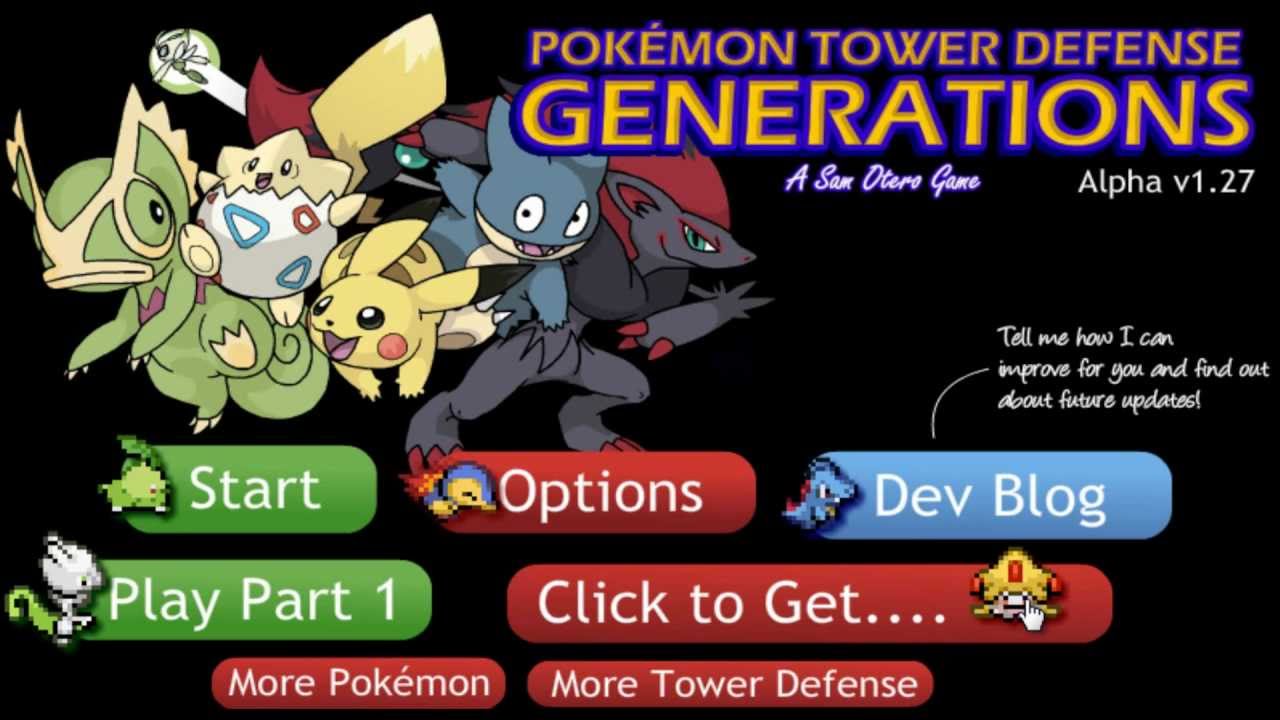 Let's Play Pokemon Tower Defense!! Poke Tower 2 (PTD Part 25) 