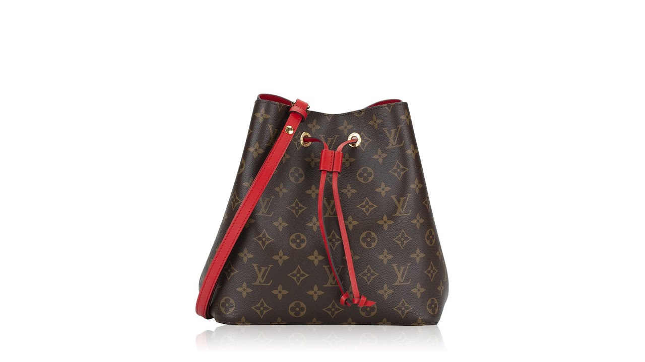 Louis Vuitton Coquelicot Monogram Canvas NeoNoe MM Bag Louis Vuitton