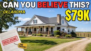 10 Oklahoma Homes With Land Selling for Almost Nothing in 2026