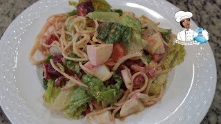 Togolese Spaghetti Salad || Salade de spaghettis togolais