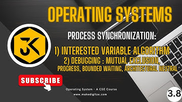 3.8 | Synchronization Mechanism: Interested Variable Algorithms with Debugging Insights | Examples