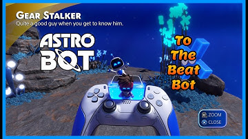 Astro Bot: Feather Cluster, To The Beat Bot location
