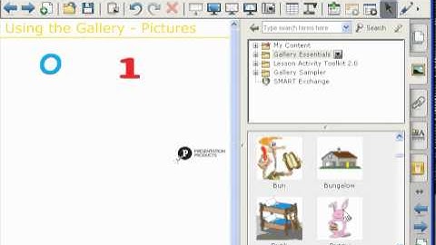 Using the Gallery - SMART Notebook Software