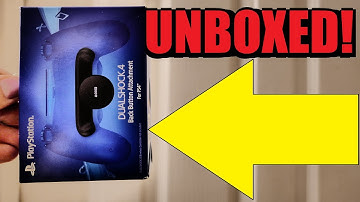 Unboxing the PlayStation 4 Back Button Attachment!