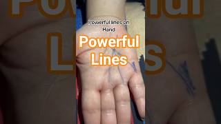 Powerful Lines On Hand