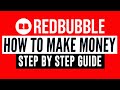 Redbubble | How to make money (step by step guide) 💰